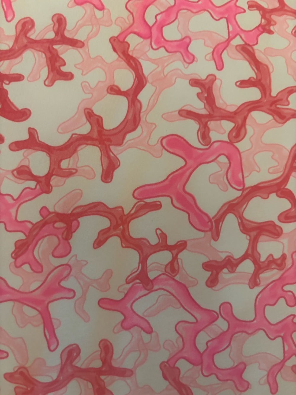 Lulu-B Pink and White Coral-Print Midi Dress - Picture 9 of 9